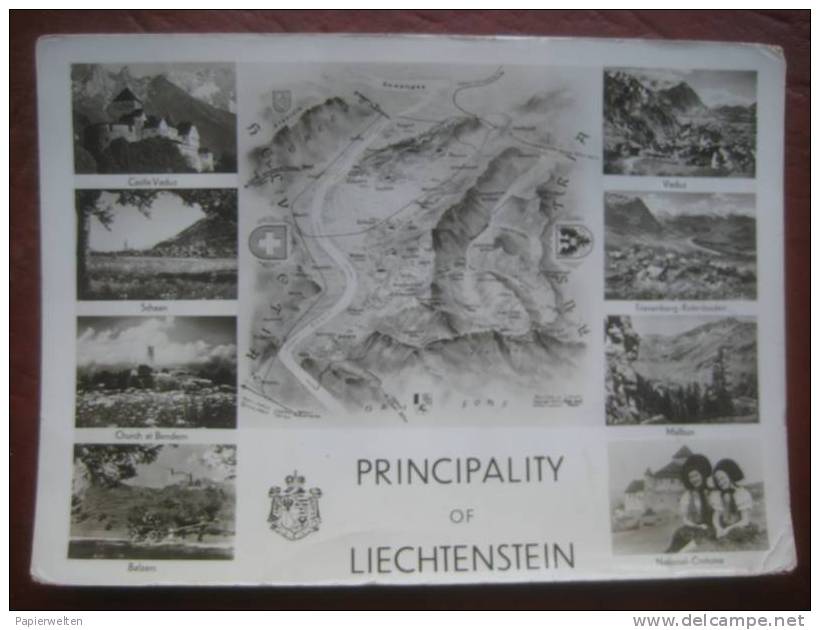 Mehrbildkarte "Principality Of Liechtenstein" - Liechtenstein