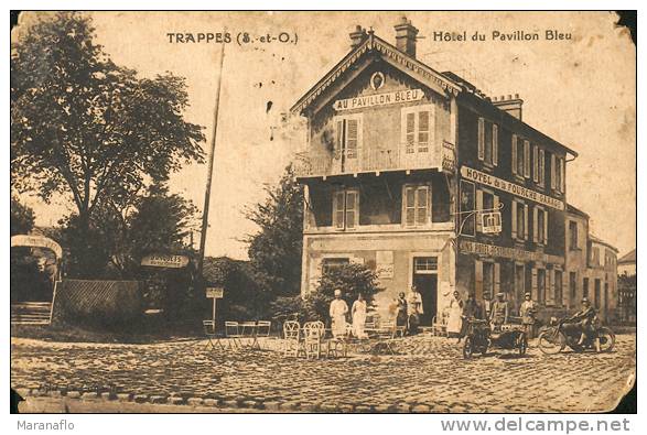 TRAPPES. Hotel Du Pavillon Bleu - Trappes