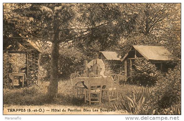 TRAPPES. Hotel Du Pavillon Bleu Les Bosquets - Trappes