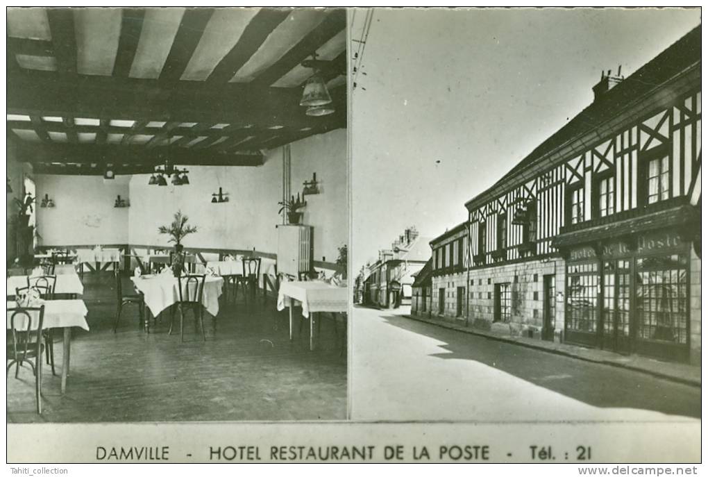 DAMVILLE - Hôtel-Restaurant De La Poste - Autres & Non Classés