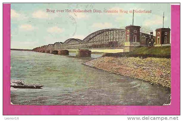 ROTTERDAM   ---    * LE PLUS GRAND PONT FERROVIAIRE AU PAYS BAS *   -   Editeur: B.M.S.R.  N°149 - Sonstige & Ohne Zuordnung