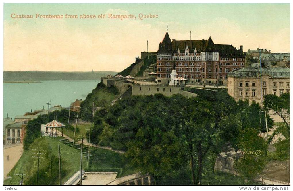 QUEBEC      CHATEAU FRONTENAC - Québec - La Citadelle