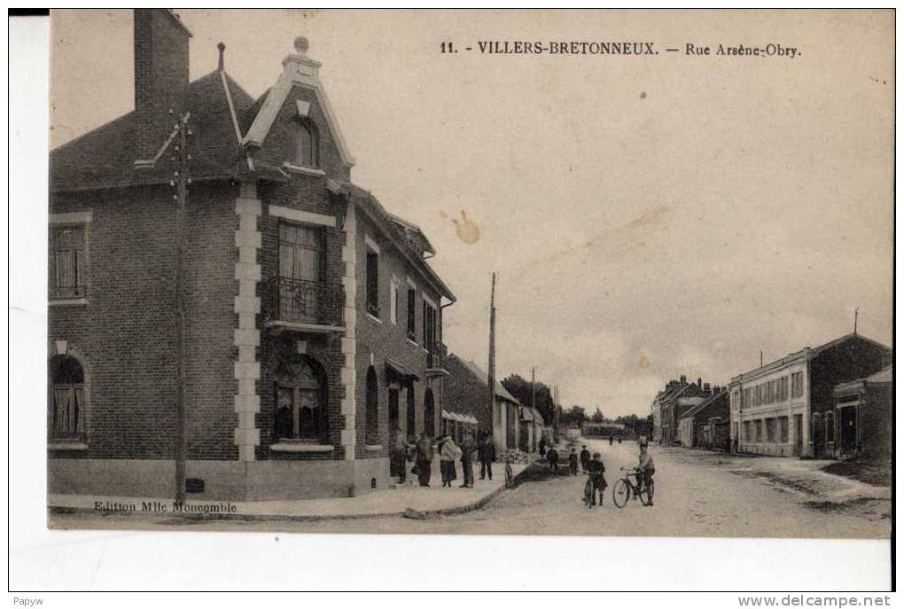 Villers Bretonneux Rue Arsene Obry - Villers Bretonneux