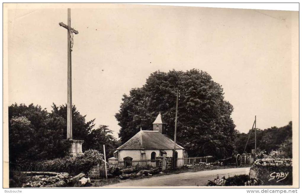 CPA Glacée 44 - AIGREFEUILLE SUR MAINE La Chapelle Saint Sauveur - Peu Courante - Aigrefeuille-sur-Maine