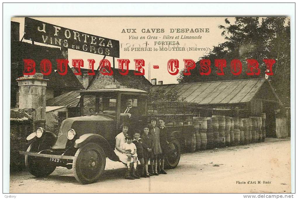 CAMION RENAULT Du Marchand De Vins En Gros - Dos Scané - Transporter & LKW