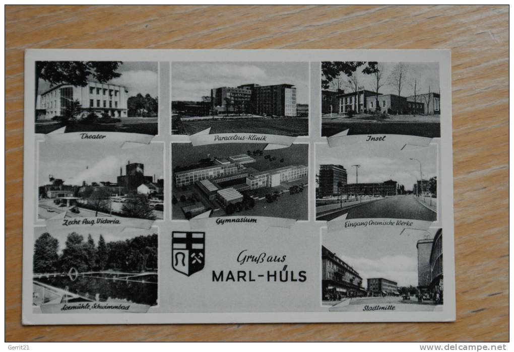 4370 MARL, Mehrbild-AK - Marl