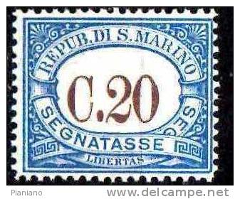 PIA -  SAN  MARINO  - 1939 :  Segnatasse     -  (SAS  54-59) - Postage Due