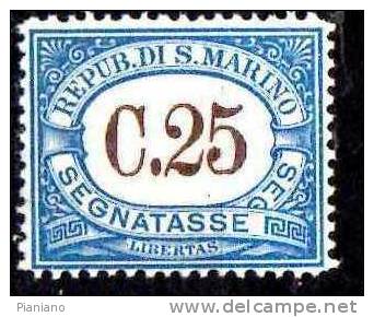 PIA -  SAN  MARINO  - 1939 :  Segnatasse     -  (SAS  54-59) - Postage Due