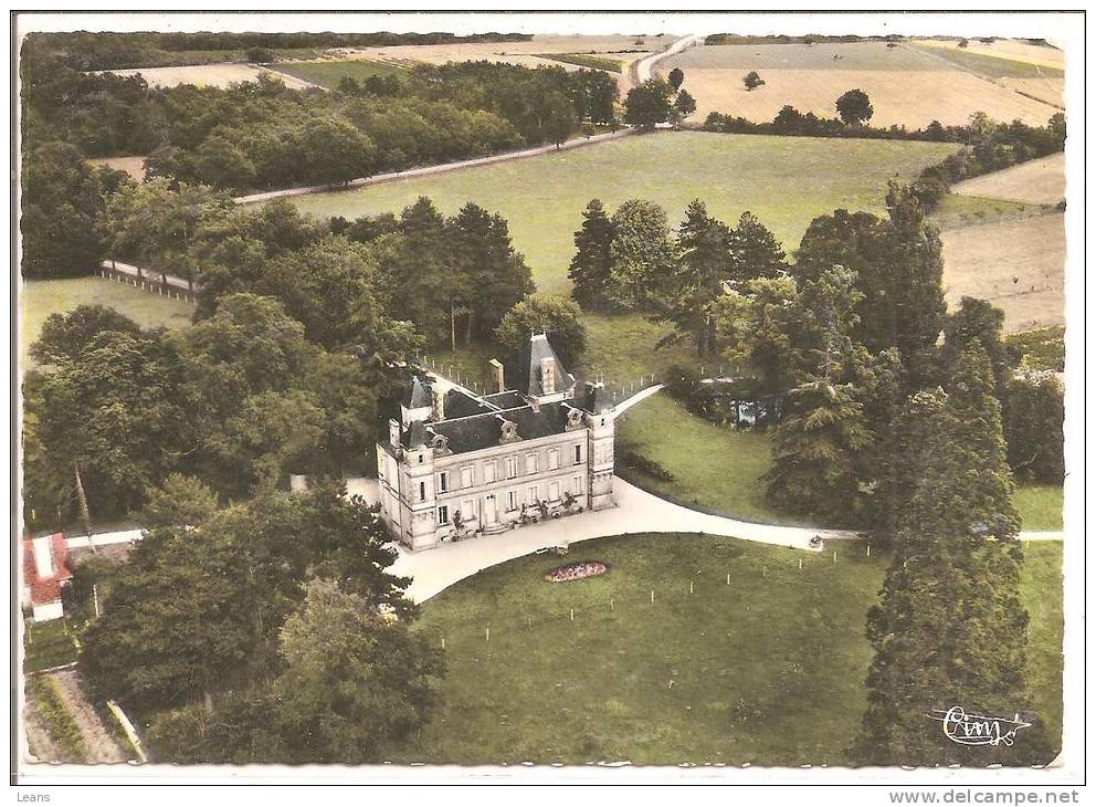 CLERE LES PINS  Vue Aérienne,chateau De La Fresnaye  No 286 25 A - Cléré-les-Pins