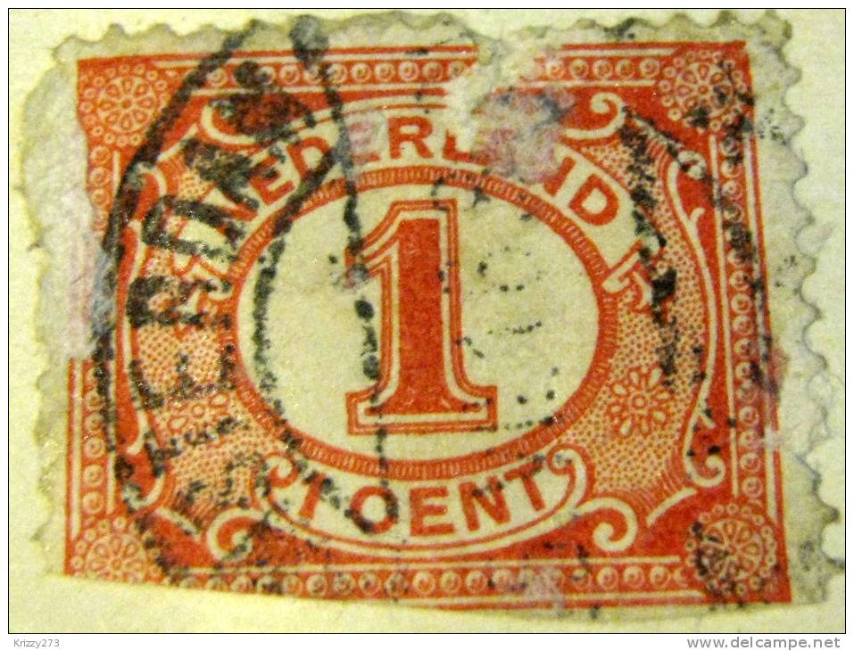 Netherlands 1898 Numeral 1c - Used - Oblitérés