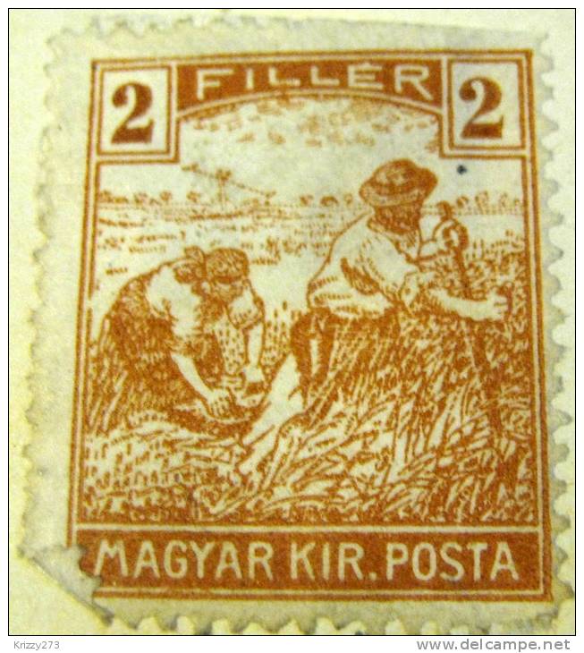 Hungary 1916 Harvesters 2f - Mint Damaged - Ungebraucht