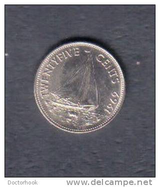 BAHAMAS    25  CENTS 1969 (KM # 6) - Bahama's