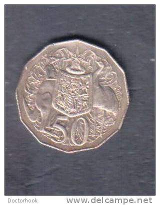 AUSTRALIA    50  CENTS 1975 (KM # 68) - 50 Cents