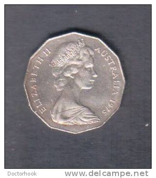 AUSTRALIA    50  CENTS 1975 (KM # 68) - 50 Cents