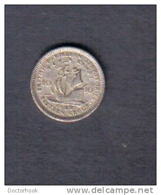 EASTERN CARIBBEAN STATES    10  CENTS 1962 (KM # 5) - Colonies