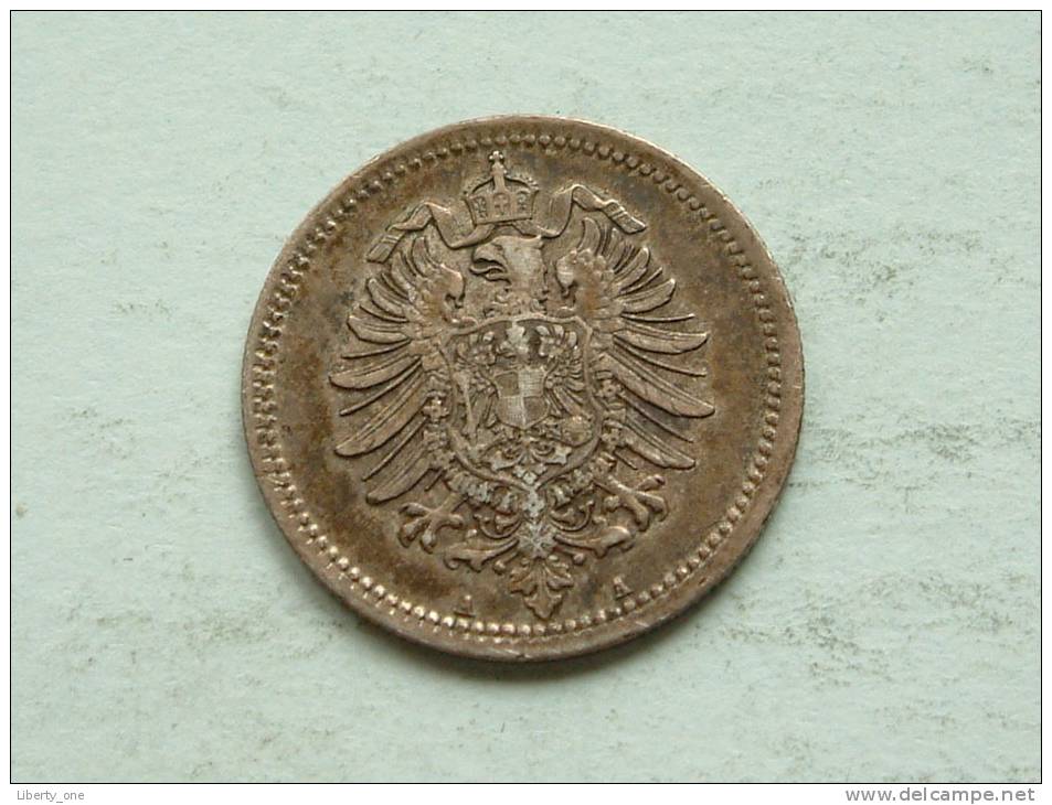 1876 A - 50 PFENNIG / KM 6 ( For Grade, Please See Photo ) ! - 50 Pfennig