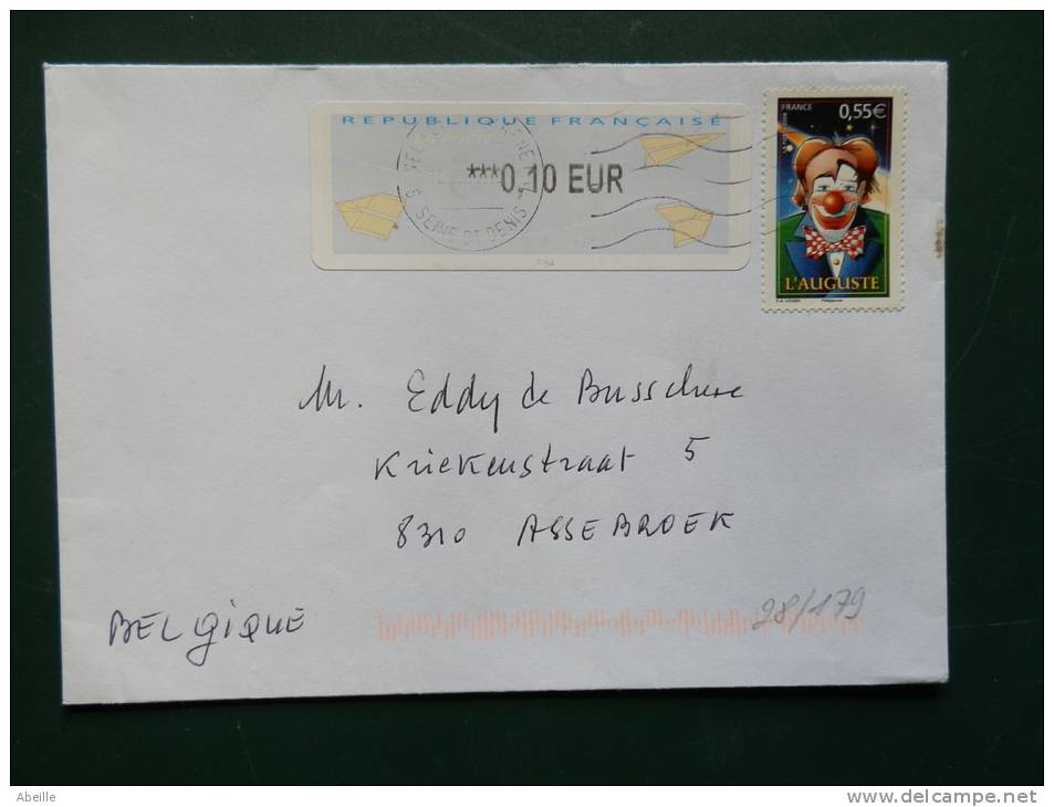 28/179  LETTRE  FRANCE - Circus