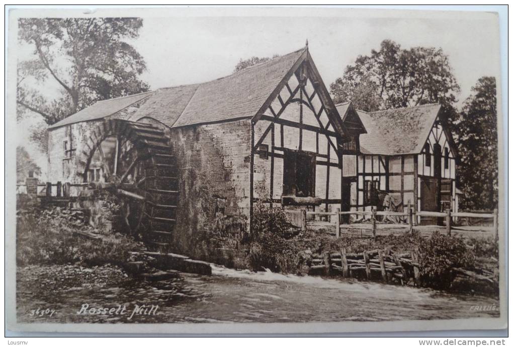 Pays De Galles / Wales : Wrexham County Borough : Rossett Mill - Moulin - Sonstige & Ohne Zuordnung