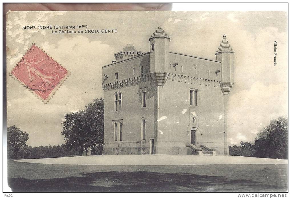 17 - Montendre : Châtreau De Croix Gente - Montendre