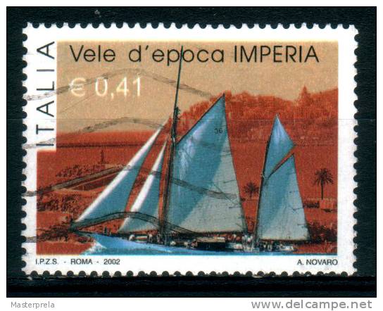 2083 - Italia/Italy/Italie 2002 - Vele D'epoca A Imperia - Sport / Sailing Ships - 2001-10: Used