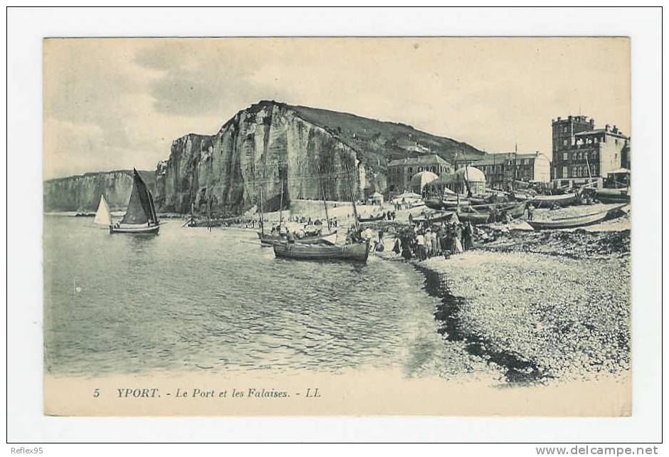 YPORT - Le Port Et Les Falaises - Yport