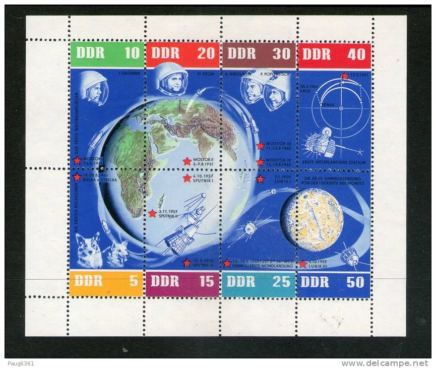 RDA 1962 ESPACE   YVERT N°B12 NEUF MNH** - Europe