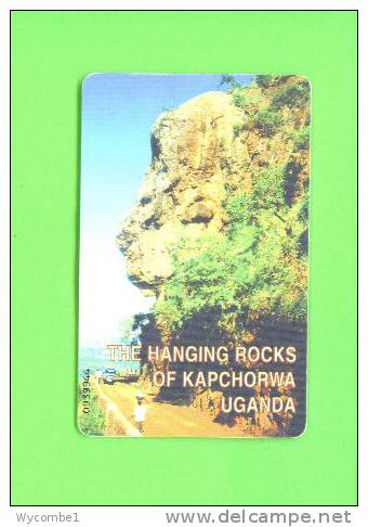 UGANDA  - Chip Phonecard/Hanging Rocks - Uganda