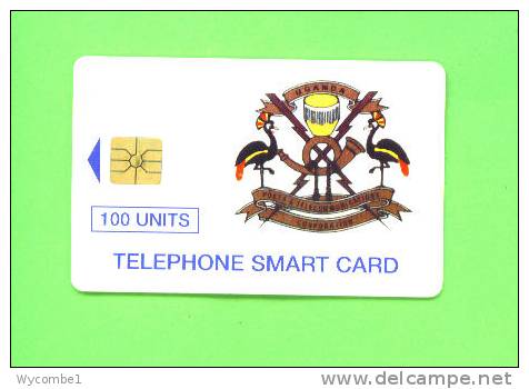 UGANDA  - Chip Phonecard/Coat Of Arms 100 Units  No Issue Number - Oeganda