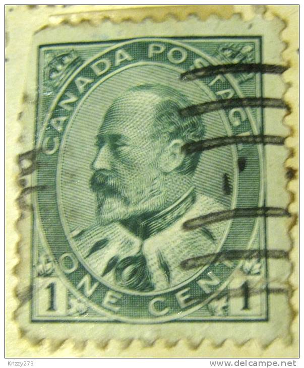 Canada 1903 King Edward VII 1c - Used - Usati