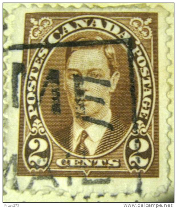 Canada 1937 King George VI 2c - Used - Usati