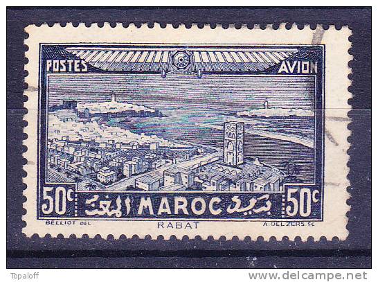 Maroc PA N°34 Oblitéré - Aéreo