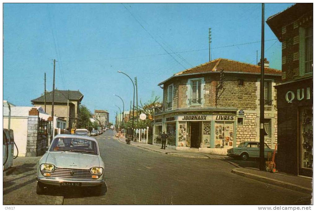 CHATILLON SUR BAGNEUX AVEC COMMERCES      EDIT      CIRC 1977 - Châtillon