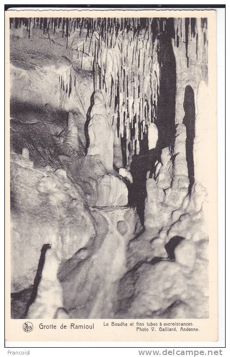 Grotte De Ramioul. Le Boudha Et Fins Tubes à Excroissances. - Flémalle