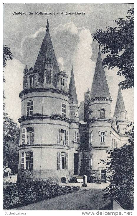 CPA Liévin 1916 Chateau De Rollencourt Feldpost - Lievin