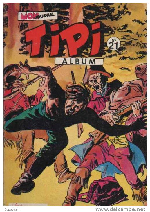 TIPI  ALBUM N° 21 ( 61 62 63 ) BE MON JOURNAL 1983 - Mon Journal