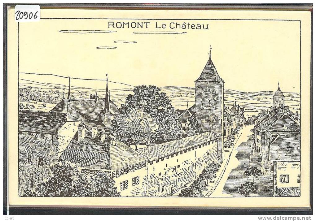 ROMONT - LE CHATEAU  - TB - Romont