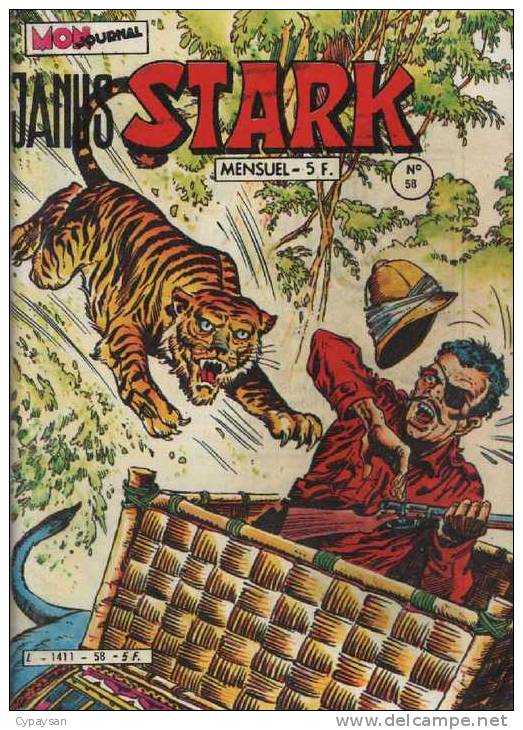 JANUS STARK N° 58 BE MON JOURNAL 10-1983 - Janus Stark