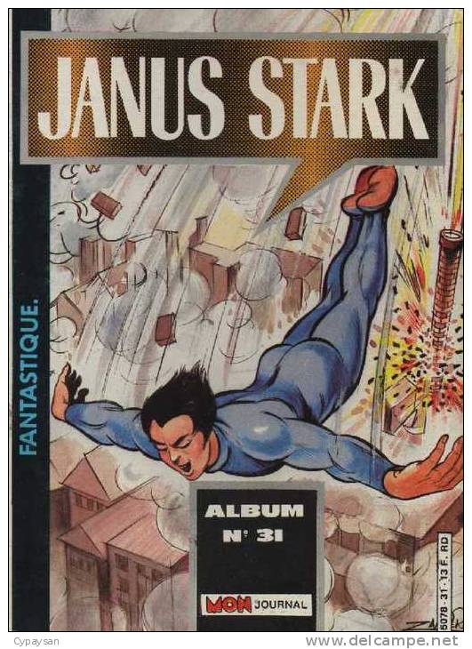 JANUS STARK ALBUM  N° 31 ( 91 92 93 ) BE MON JOURNAL 09-1986 - Janus Stark