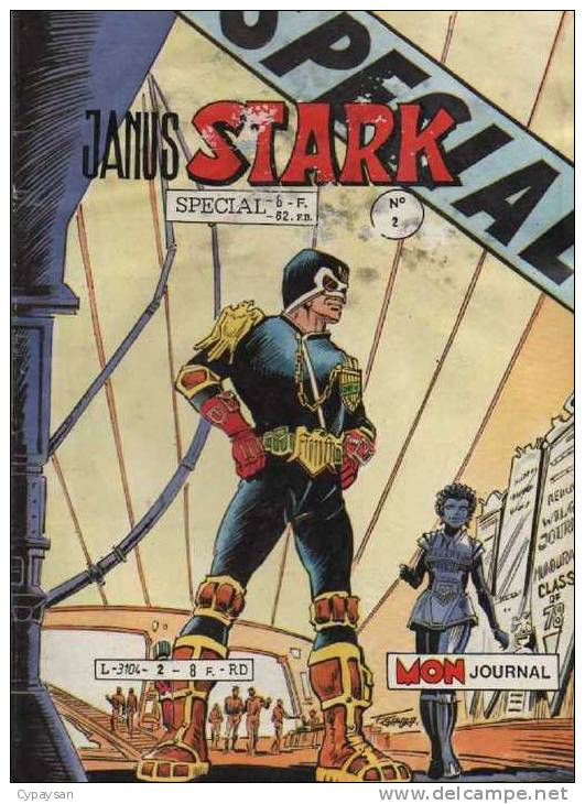 JANUS STARK SPECIAL N° 2 BE MON JOURNAL 12-1986 - Janus Stark
