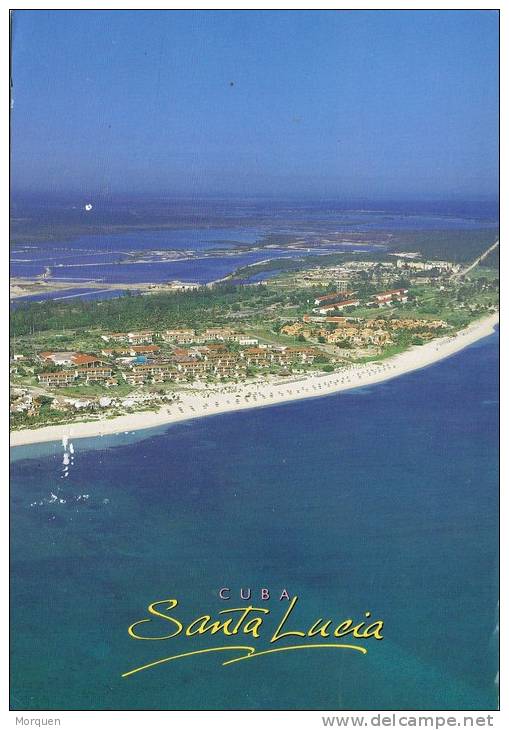 0747. Postal CAMAGUEY (Cuba) 1995. Vista Santa Lucia - Covers & Documents