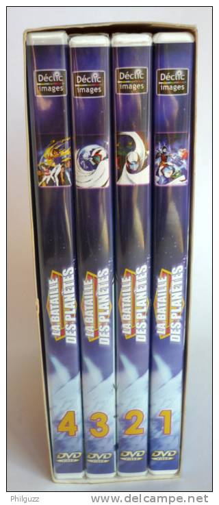 COFFRET N°1 - 4 DVD LA BATAILLE DES PLANETES (1 -2 -3 -4) - Cartoons