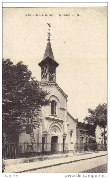 93-LES LILAS L EGLISE - Les Lilas