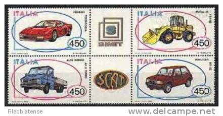 1986 - Italia 1783/86 Stemmi ---- - Stamps