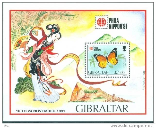 GILBRALTAR - Bloc PHILa NIPPON 91 - NEUF XX MNH - Gibraltar