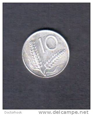 ITALY   10  LIRE  1973 (KM # 93) - 10 Liras