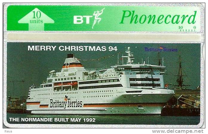 UNITED KINGDOM 10 UNITS  MERRY CHRISTMAS 1994 SHIP  MINT CODE: 410L READ DESCRIPTION !! - BT Private Issues