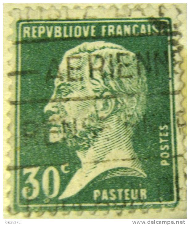 France 1923 Pasteur 30c - Used - 1922-26 Pasteur