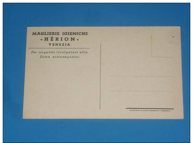 CPA VENEZIA Maglieria Herion Rare Carte Publicitaire - Venezia (Venice)