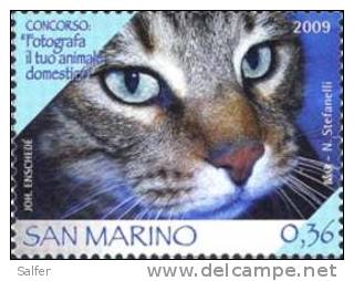 2009 SAN MARINO  FOTO ANIMALI  6 Valori ** MNH - Neufs