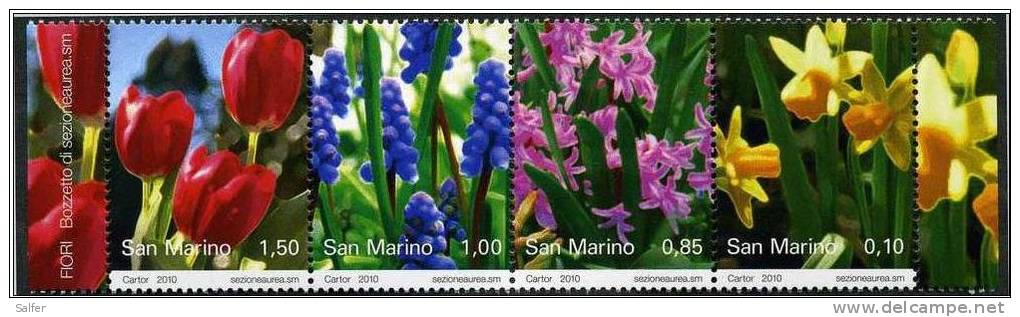 2009  SAN MARINO   FIORI  ** MNH - Unused Stamps